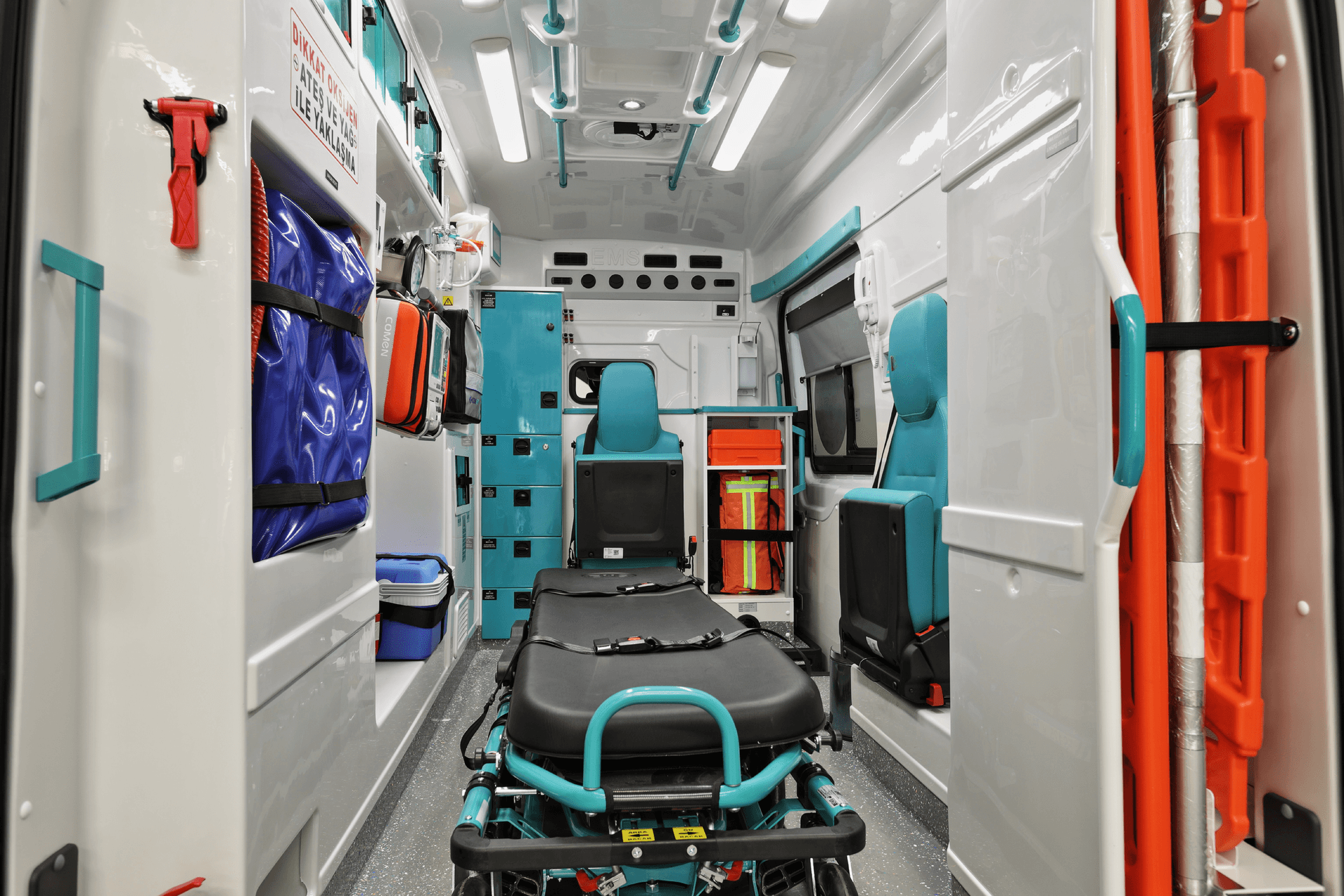 Ford Transit Ambulance interior 2