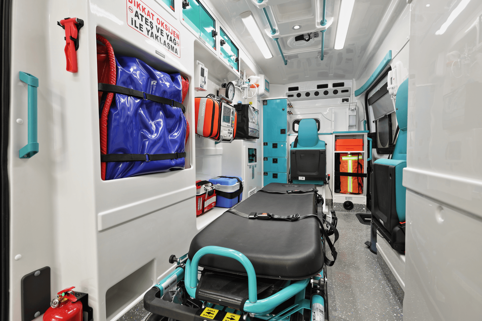 Ford Transit Ambulance interior 3
