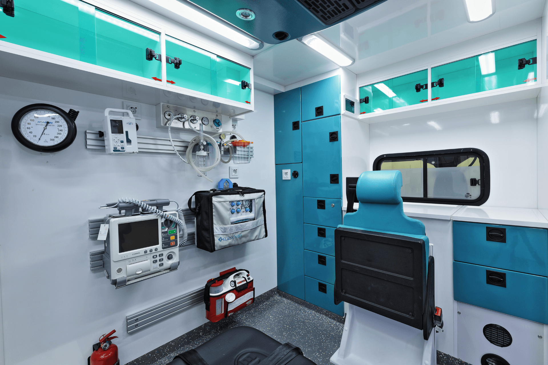 Ford Transit Ambulance interior 5