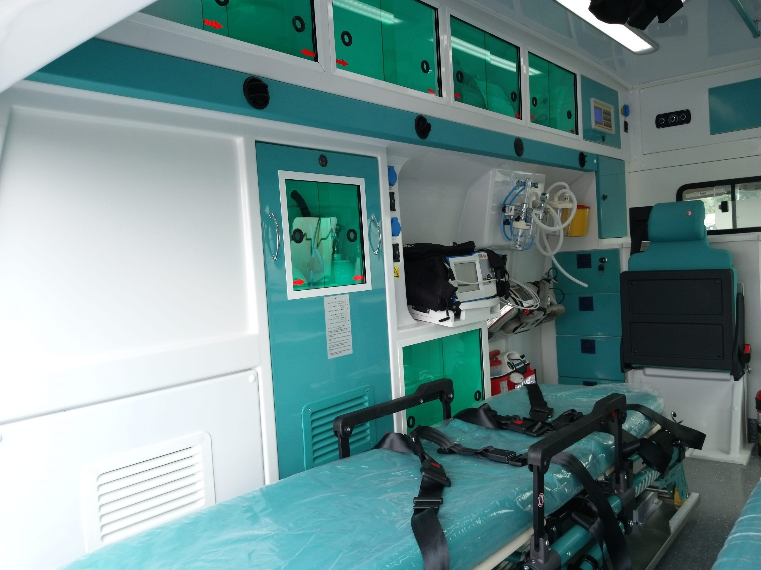 GMC Savana Ambulance interior 1